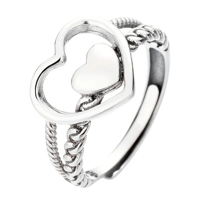 Романтичен пръстен "СЪРЦЕ"