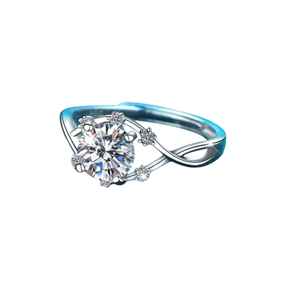 Елегантен пръстен "КРАЛИЦА" с цирконий