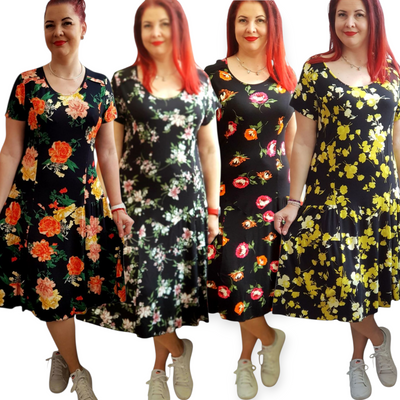 Прекрасни МАКСИ рокли различни разцветки