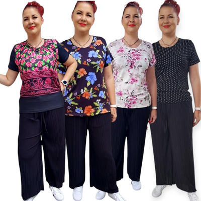 Спортно комплектче блуза+панталон  ХЛ 2ХЛ 3ХЛ