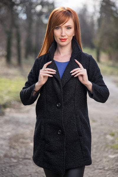 Палто от италианкко букле