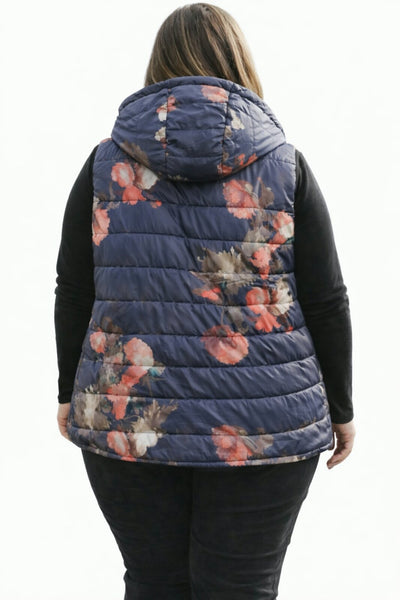 ЕЛЕЦИ С КАЧУЛКА МАКСИ-ФЛОРАЛНИ МОТИВИ