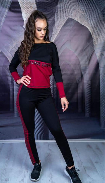 Спортен комплект/екип двуцветен