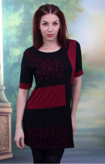 Туника с дантела