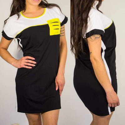 Спортно моделче рокля с джоб